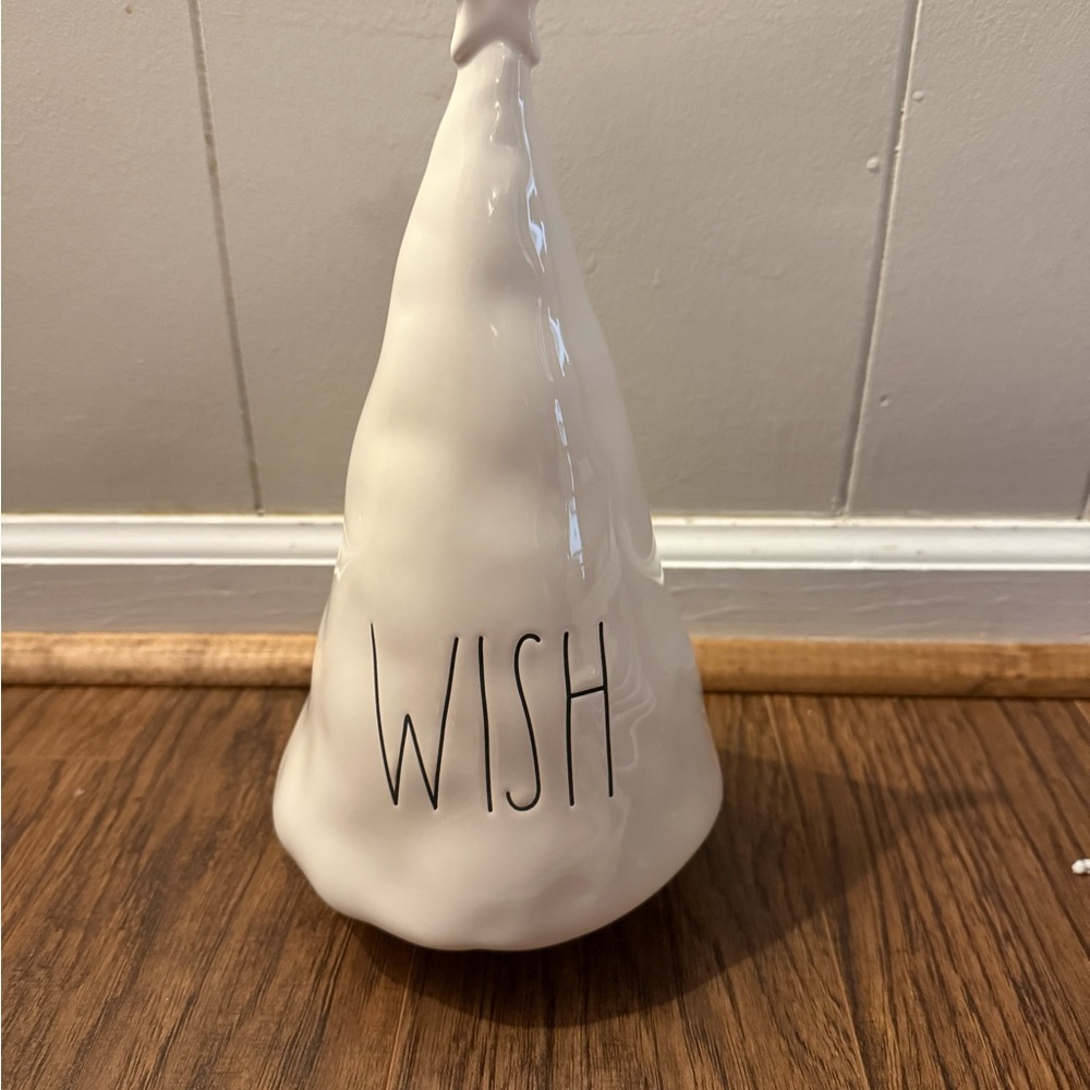 Rae Dunn White 'Wish' Ceramic Tree